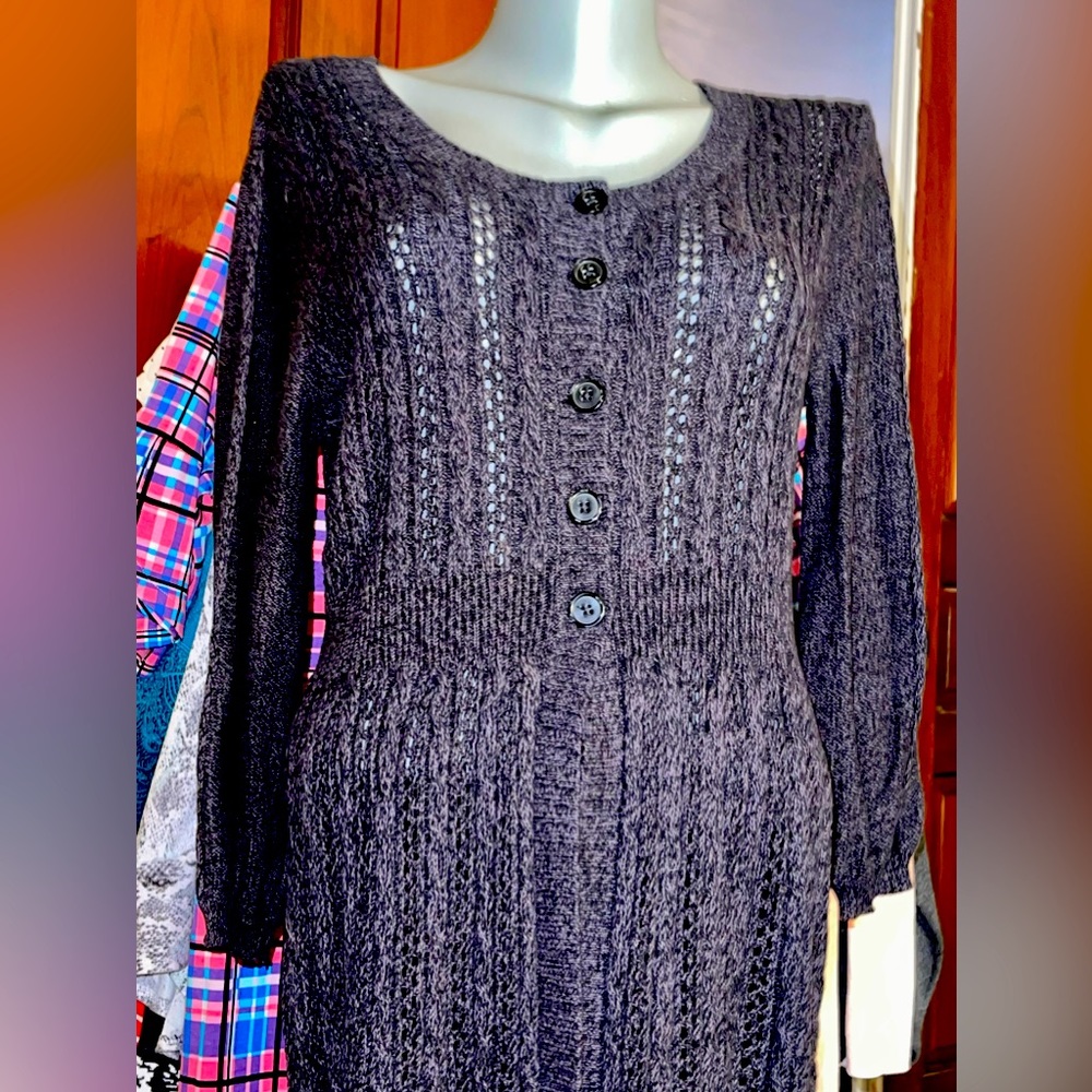 Motherhood Gray Sweater.  Size Large